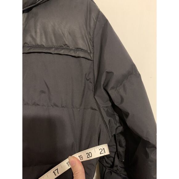 Burton Mens Winter Jacket XL Black Insulated Down Puffer Pockets Zipper Snaps - Picture 8 of 16